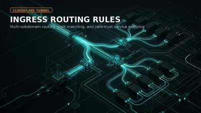 Cloudflare Tunnel Ingress Rules: Route Multiple Subdomains