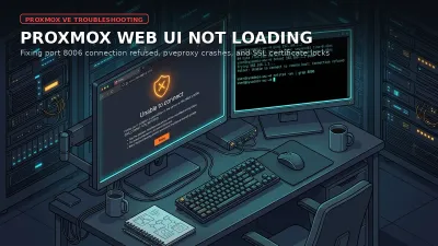 Proxmox Web UI Not Loading: Fix Port 8006 Connection Refused