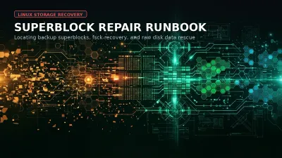 Linux Bad Superblock: Repair Corrupted Ext4 and XFS Disks