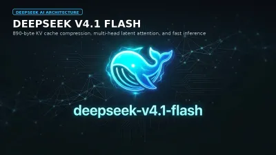 DeepSeek V4.1 Flash: How the 890-Byte KV Cache Works