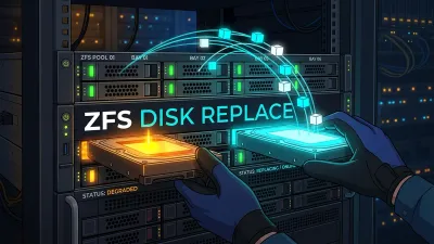 How to Replace a Degraded Hard Drive in a ZFS Storage Pool