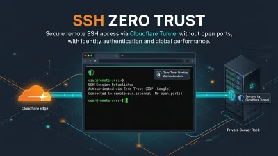 Cloudflare Tunnel SSH via Web Browser and Cloudflared Client