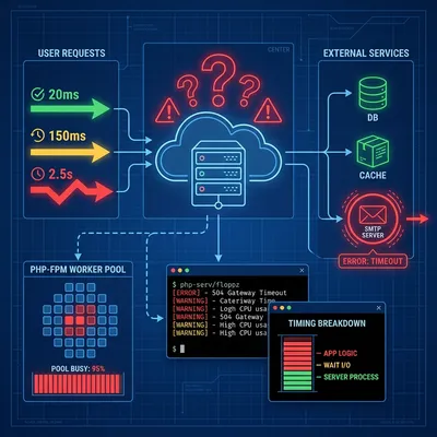 Studi Kasus, Web Server Cloud Down Intermiten dengan Load Normal tapi Response Lambat